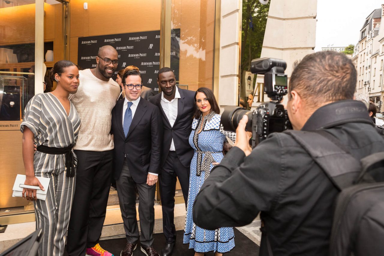 Omar Sy, Teddy Riner femme